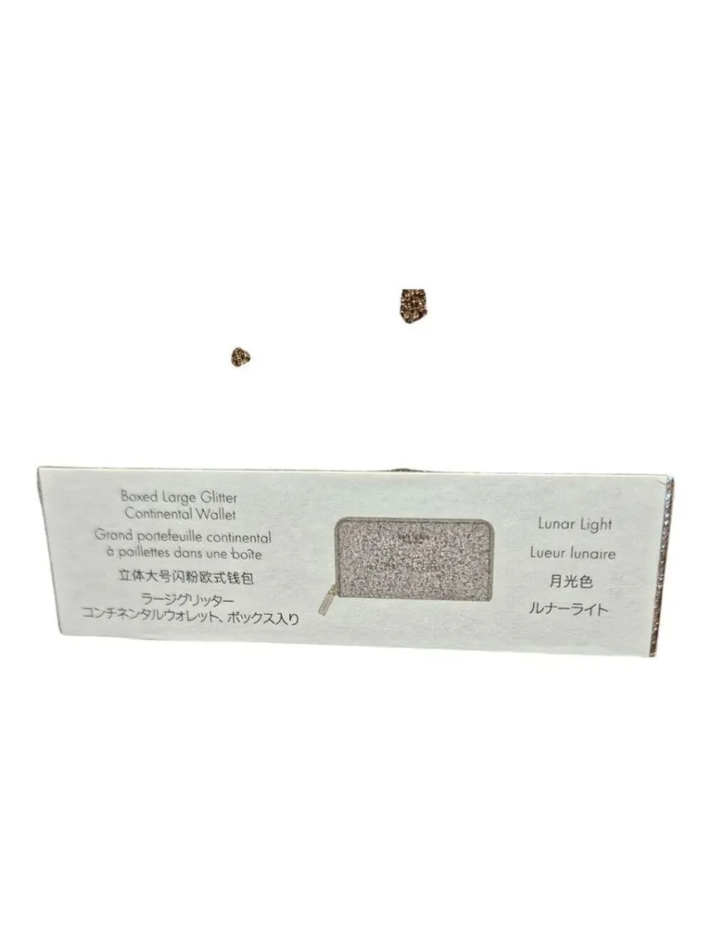 Kate Spade Wallet, Silver Glitter
